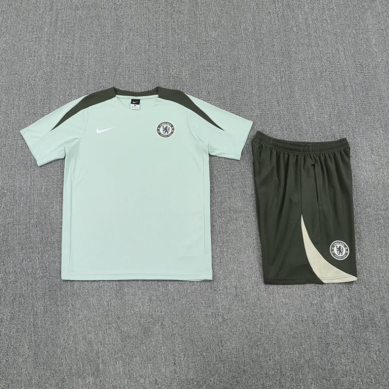 Kit Entrenamiento Chelsea Verde Claro 25-26 Kit Entrenamiento Chelsea Verde Claro 25-26