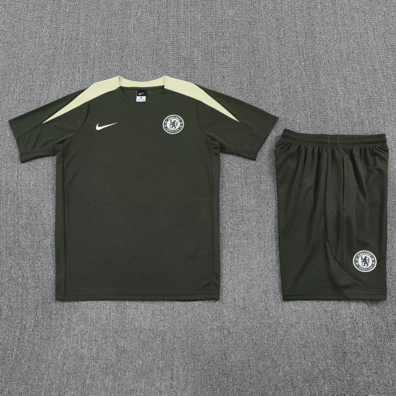 Kit Entrenamiento Chelsea Verde Oscuro 25-26 Kit Entrenamiento Chelsea Verde Oscuro 25-26