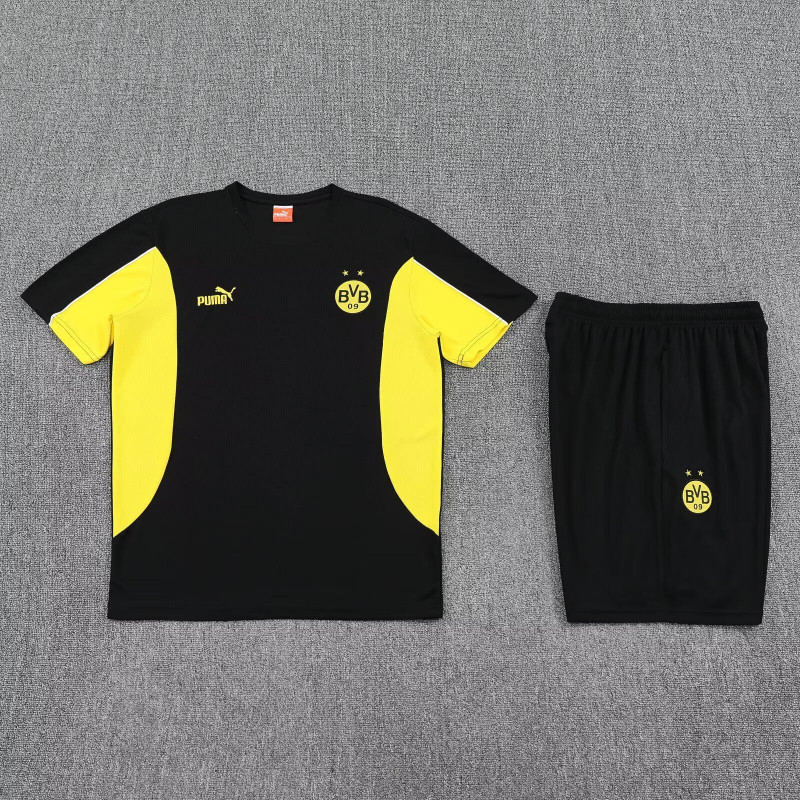 Kit Entrenamiento Borussia Dortmund Negro Amarillo 25-26 Kit Entrenamiento Borussia Dortmund Negro Amarillo 25-26