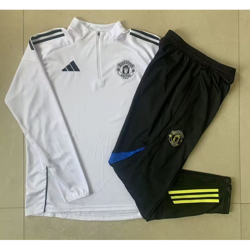 Manchester United Chandal Entrenamiento Blanco 25-26 Manchester United Chandal Entrenamiento Blanco 25-26