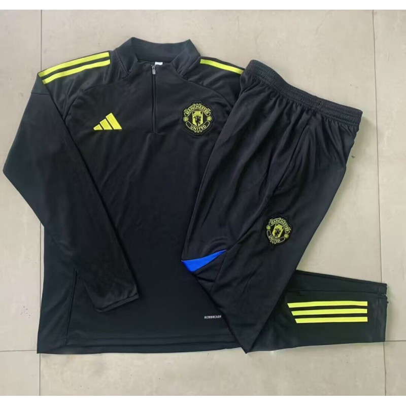 Manchester United Chandal Entrenamiento Negro 25-26 Manchester United Chandal Entrenamiento Negro 25-26
