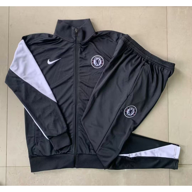 Chelsea Chandal Negro Blanco 25-26 Chelsea Chandal Negro Blanco 25-26