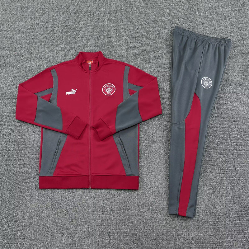 Manchester City Chandal Rojo 25-26 Manchester City Chandal Rojo 25-26