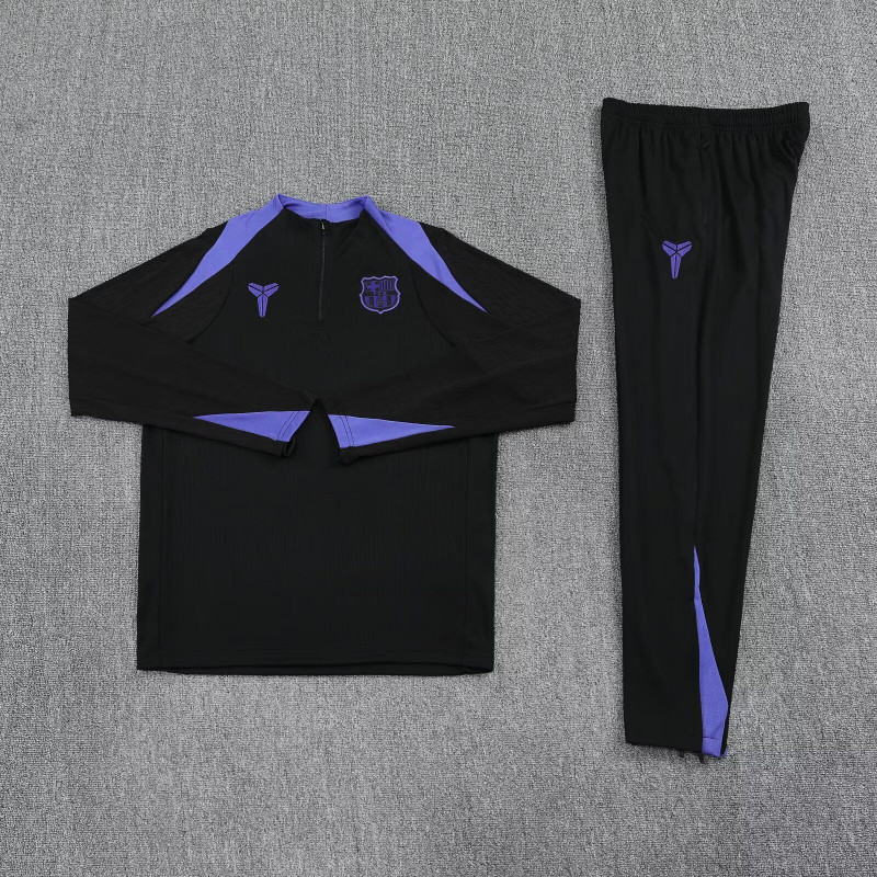 Barcelona Chandal Entrenamiento Negro Morado 25-26 Barcelona Chandal Entrenamiento Negro Morado 25-26