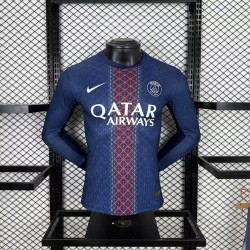 PSG Manga Larga Player Version Local 25-26