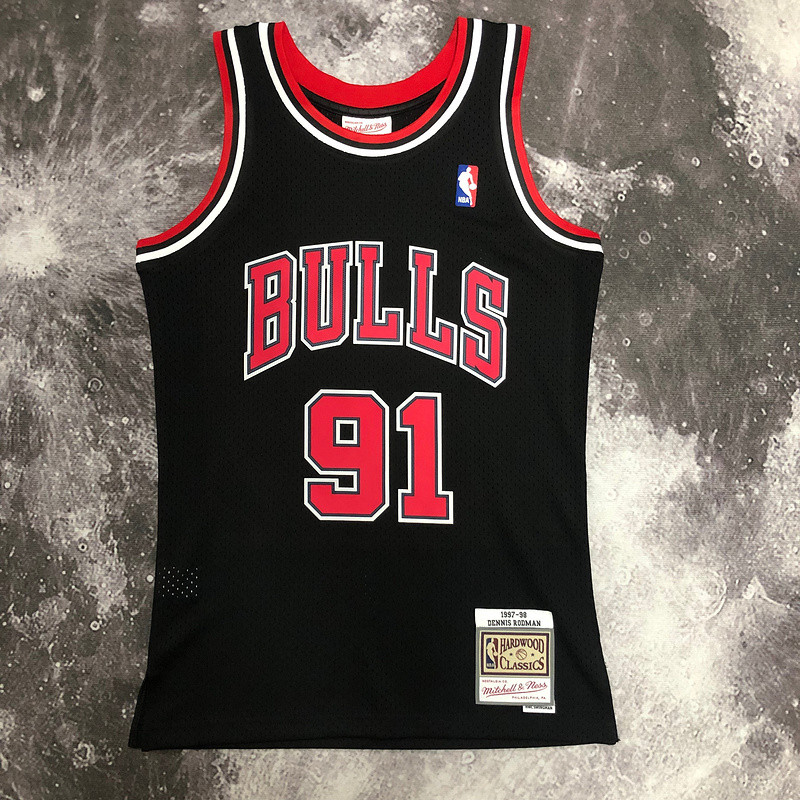 NBA Chicago Bulls RODMAN 91 Negra NBA Chicago Bulls RODMAN 91 Negra