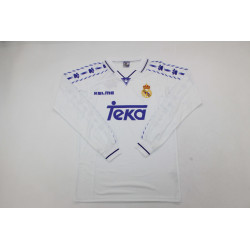 Real Madrid Retro Manga Larga Local 96-97