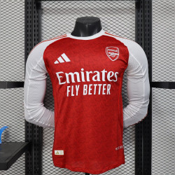 Arsenal Manga Larga Player Version Local 25-26