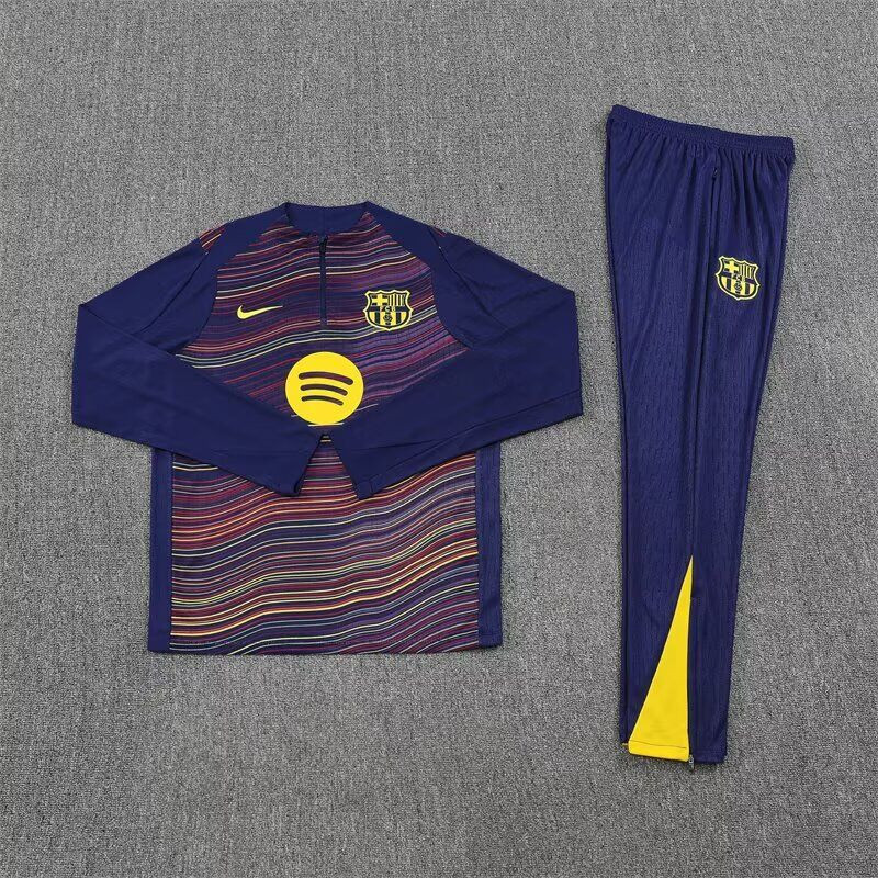 Barcelona Chandal Entrenamiento Azul Oscuro 25-26 Barcelona Chandal Entrenamiento Azul Oscuro 25-26