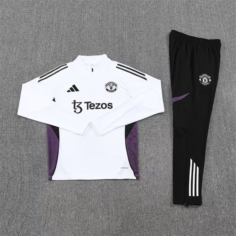 Manchester United Chandal Entrenamiento Blanco 25-26 Manchester United Chandal Entrenamiento Blanco 25-26