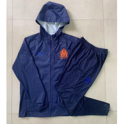Olympique de Marsella Chandal Cortavientos Azul Oscuro