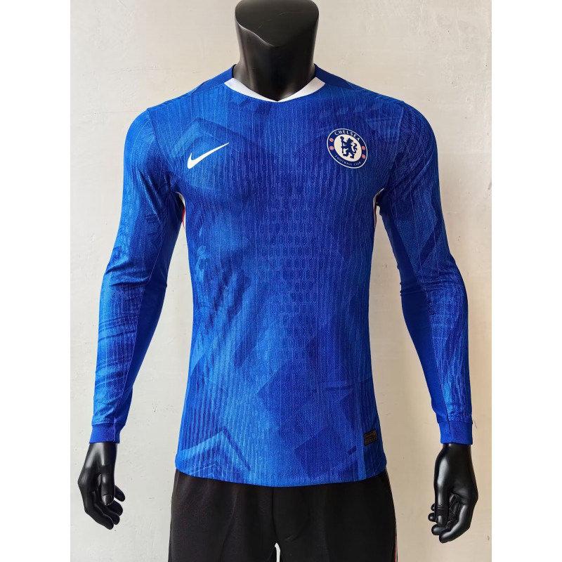 Chelsea Player Version Manga Larga Local 25-26 Chelsea Player Version Manga Larga Local 25-26