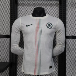 Chelsea Player Version Manga Larga Visitante 25-26