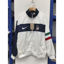 Italia Cortavientos Retro Blanco