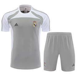 Kit Entrenamiento Real Madrid Gris 25-26