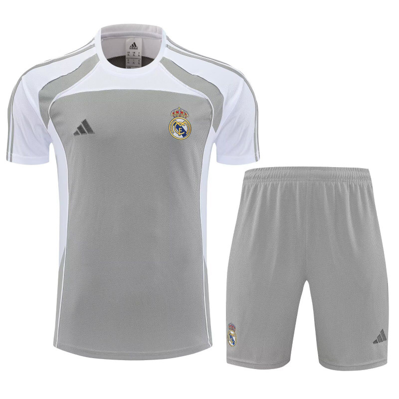 Kit Entrenamiento Real Madrid Gris 25-26 Kit Entrenamiento Real Madrid Gris 25-26