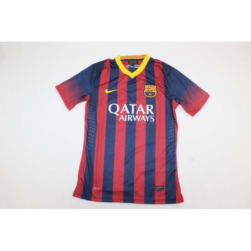 Barcelona Retro Player Version Local 13-14 Barcelona Retro Player Version Local 13-14