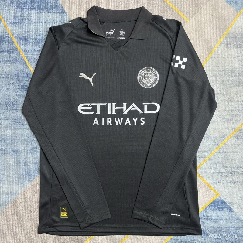Manchester City Manga Larga Visitante 25-26 Manchester City Manga Larga Visitante 25-26