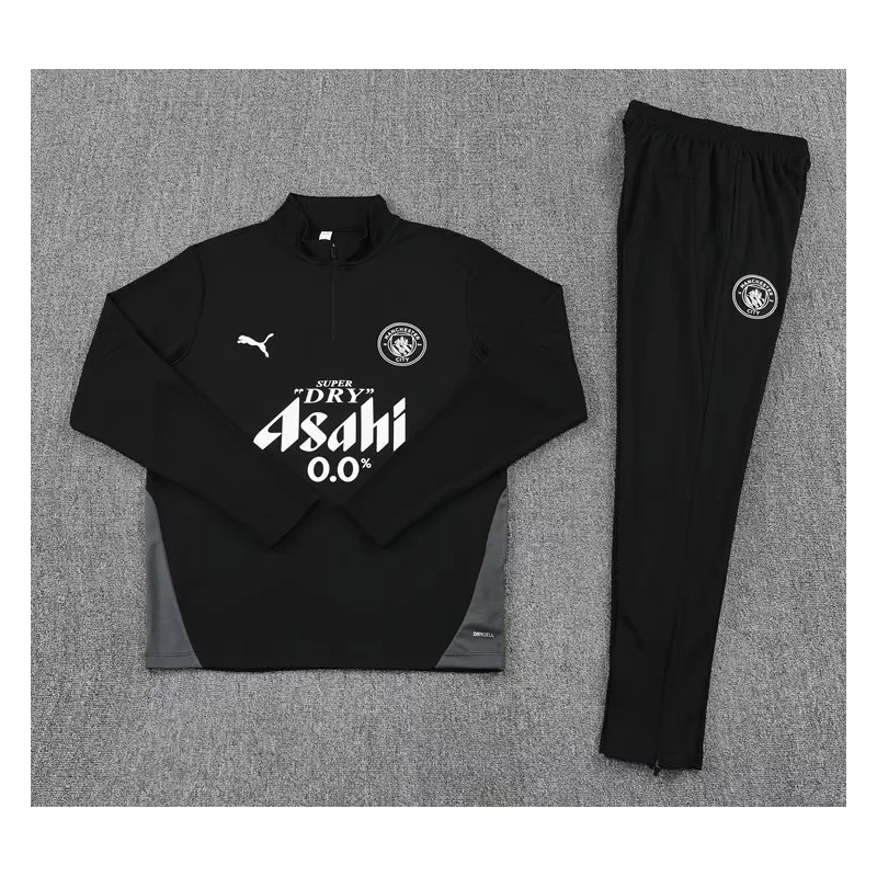 Manchester City Chandal Entrenamiento Negro 25-26 Manchester City Chandal Entrenamiento Negro 25-26