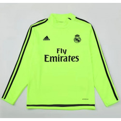 Sudadera Retro Real Madrid Verde 15-16