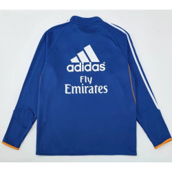 Sudadera Retro Real Madrid Azul 13-14