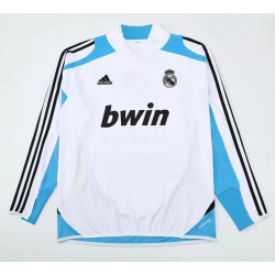 Sudadera Retro Real Madrid Blanca 12-13