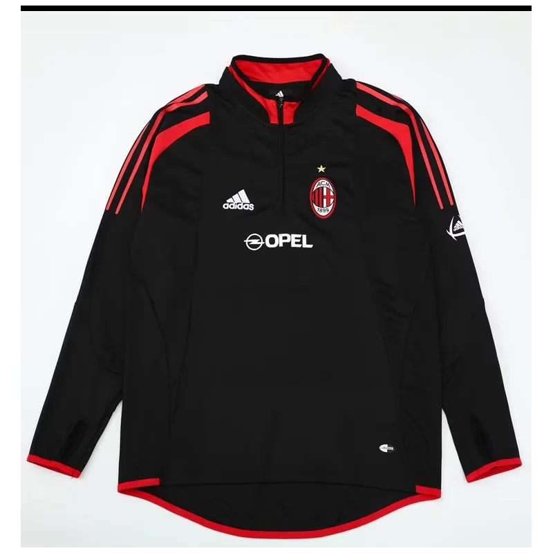 Milan Sudadera Retro Negra 04-05 Milan Sudadera Retro Negra 04-05