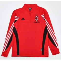Milan Sudadera Retro Roja 03-04