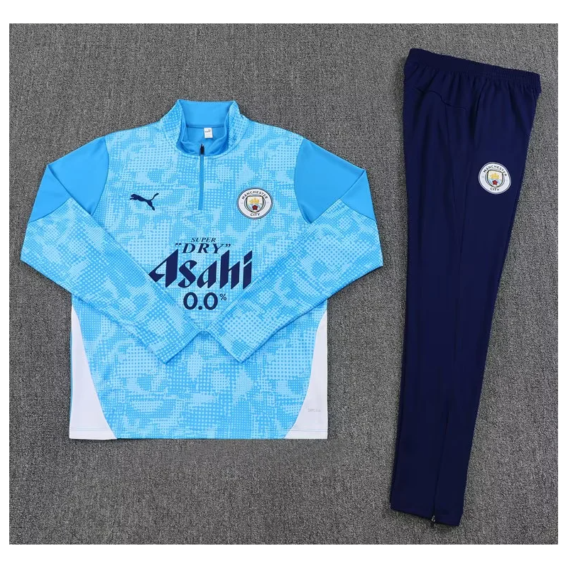Manchester City Chandal Entrenamiento Azul 25-26 Manchester City Chandal Entrenamiento Azul 25-26