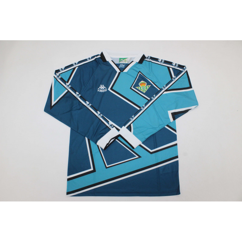 Real Betis Retro Manga Larga Visitante 95-97 Real Betis Retro Manga Larga Visitante 95-97