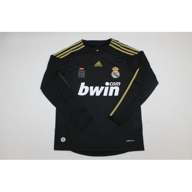Real Madrid Retro Manga Larga Tercera 09-10 Real Madrid Retro Manga Larga Tercera 09-10