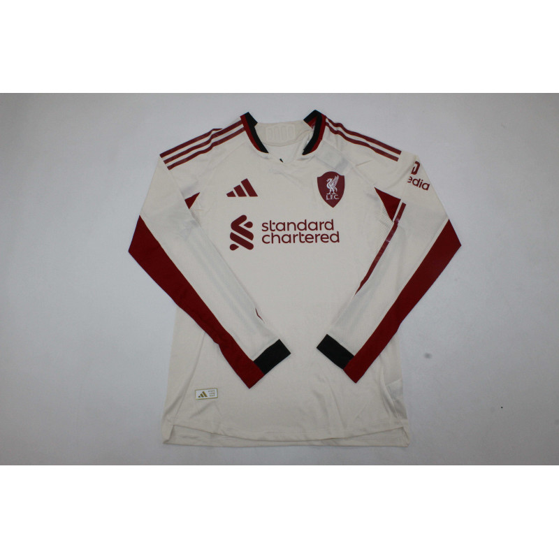 Liverpool Player Version Manga Larga Visitante 25-26 Liverpool Player Version Manga Larga Visitante 25-26