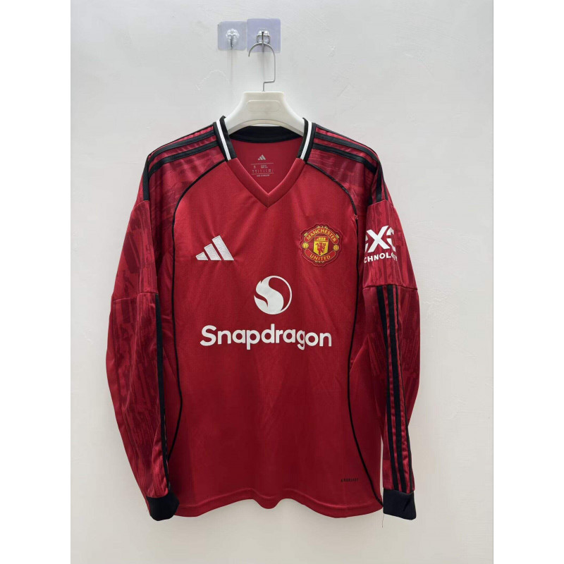 Manchester United Manga Larga Local 25-26 Manchester United Manga Larga Local 25-26