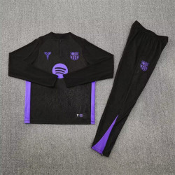 Barcelona Chandal Entrenamiento Negro Morado 25-26