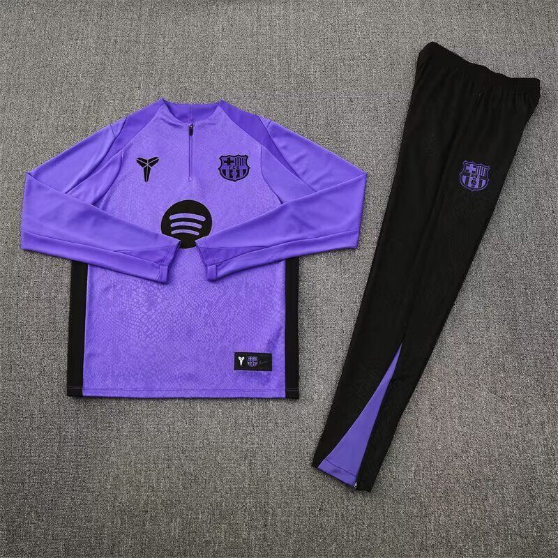 Barcelona Chandal Entrenamiento Morado Negro 25-26 Barcelona Chandal Entrenamiento Morado Negro 25-26