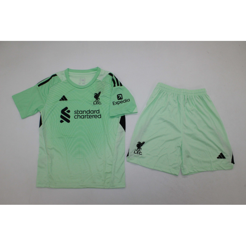 Liverpool KIT NIÑO Portero Verde 25-26 Liverpool KIT NIÑO Portero Verde 25-26