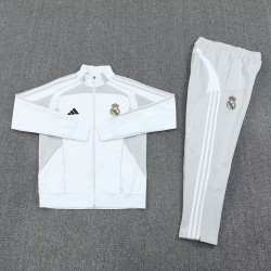 Real Madrid Chandal Gris Blanco 25-26