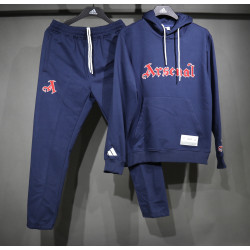 Arsenal Chandal Capucha Azul Oscuro 25-26