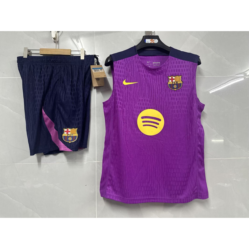 Kit Entrenamiento Barcelona PLAYER VERSION Morado 25-26 Kit Entrenamiento Barcelona PLAYER VERSION Morado 25-26