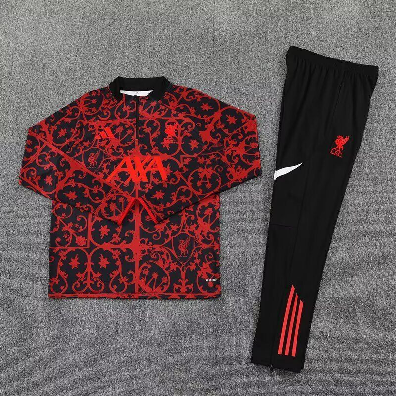 Liverpool Chandal Entrenamiento Rojo Negro 25-26 Liverpool Chandal Entrenamiento Rojo Negro 25-26