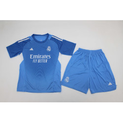 Real Madrid KIT NIÑO Portero Azul 25-26