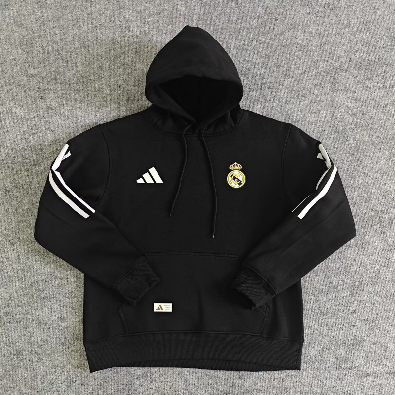Real Madrid AD Sudadera Negra Real Madrid AD Sudadera Negra