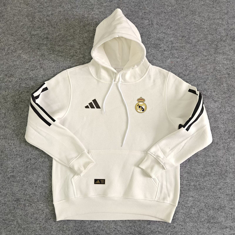 Real Madrid AD Sudadera Blanca Real Madrid AD Sudadera Blanca