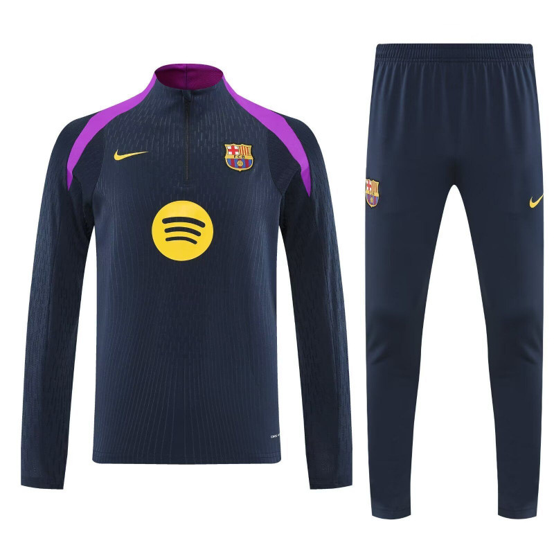 Barcelona Chandal Entrenamiento Azul Oscuro Morado 25-26 Barcelona Chandal Entrenamiento Azul Oscuro Morado 25-26