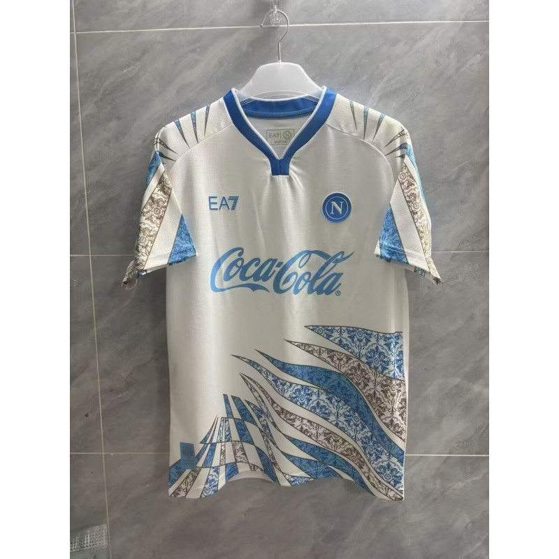 Napoles Entrenamiento Blanco Azul 25-26