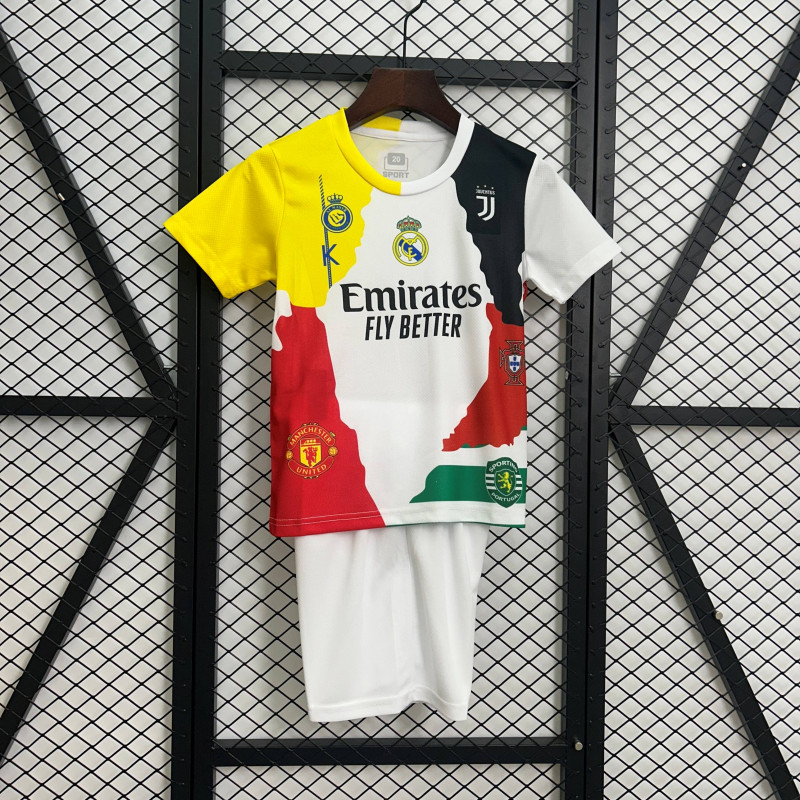 Cristiano Ronaldo Equipos KIT NIÑO Especial 25-26 Cristiano Ronaldo Equipos KIT NIÑO Especial 25-26