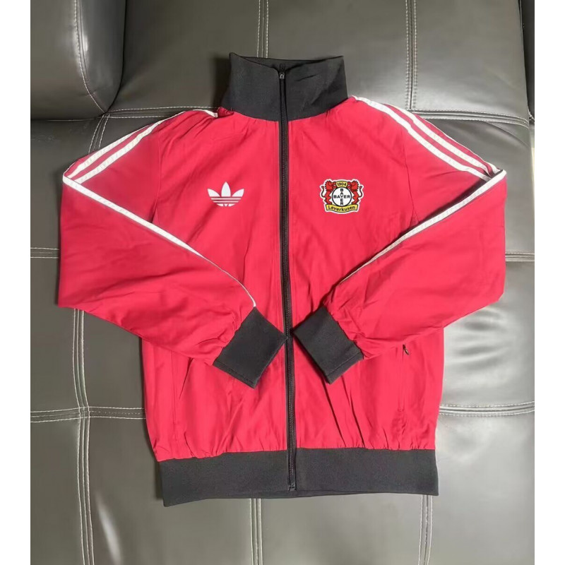 Bayer Leverkusen Chaqueta Roja Bayer Leverkusen Chaqueta Roja