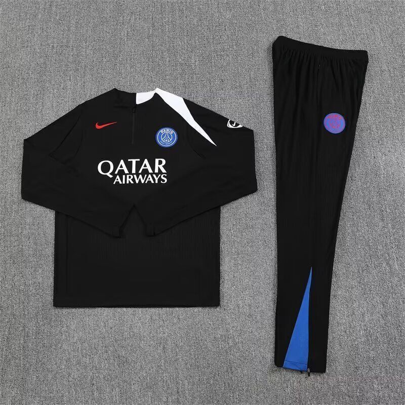 PSG Chandal Entrenamiento Negro 25-26 PSG Chandal Entrenamiento Negro 25-26