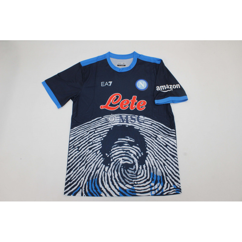 Napoles Retro Especial Maradona Azul Oscuro 21-22 Napoles Retro Especial Maradona Azul Oscuro 21-22