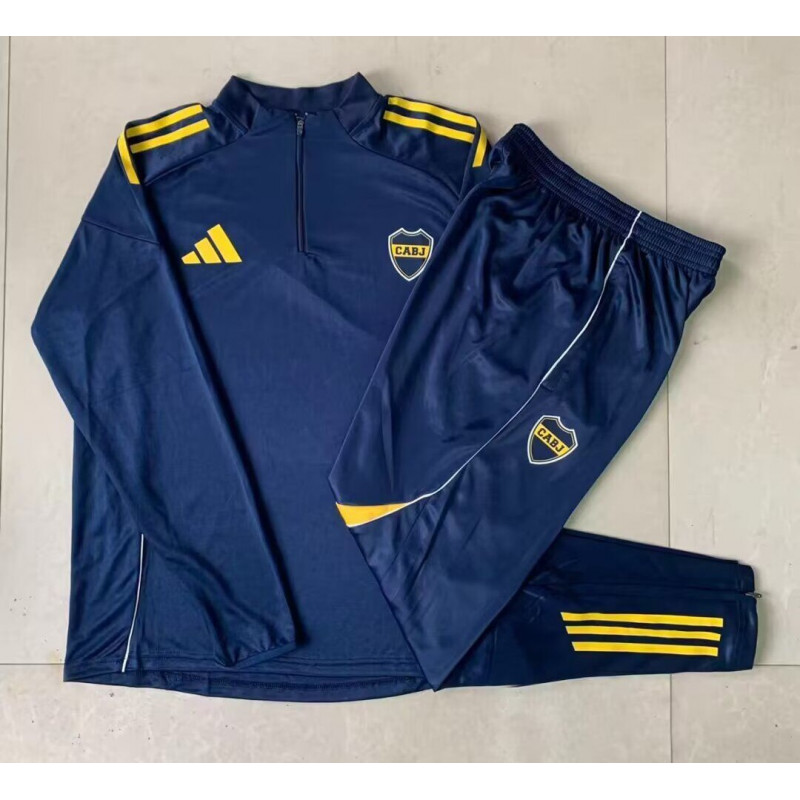 Boca Juniors Chandal Entrenamiento Azul Oscuro 25-26 Boca Juniors Chandal Entrenamiento Azul Oscuro 25-26